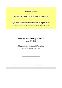 26 luglio 2015 - Inaugurazione MOSTRA GEOLOGICA -  Pontebba (UD)-page0001